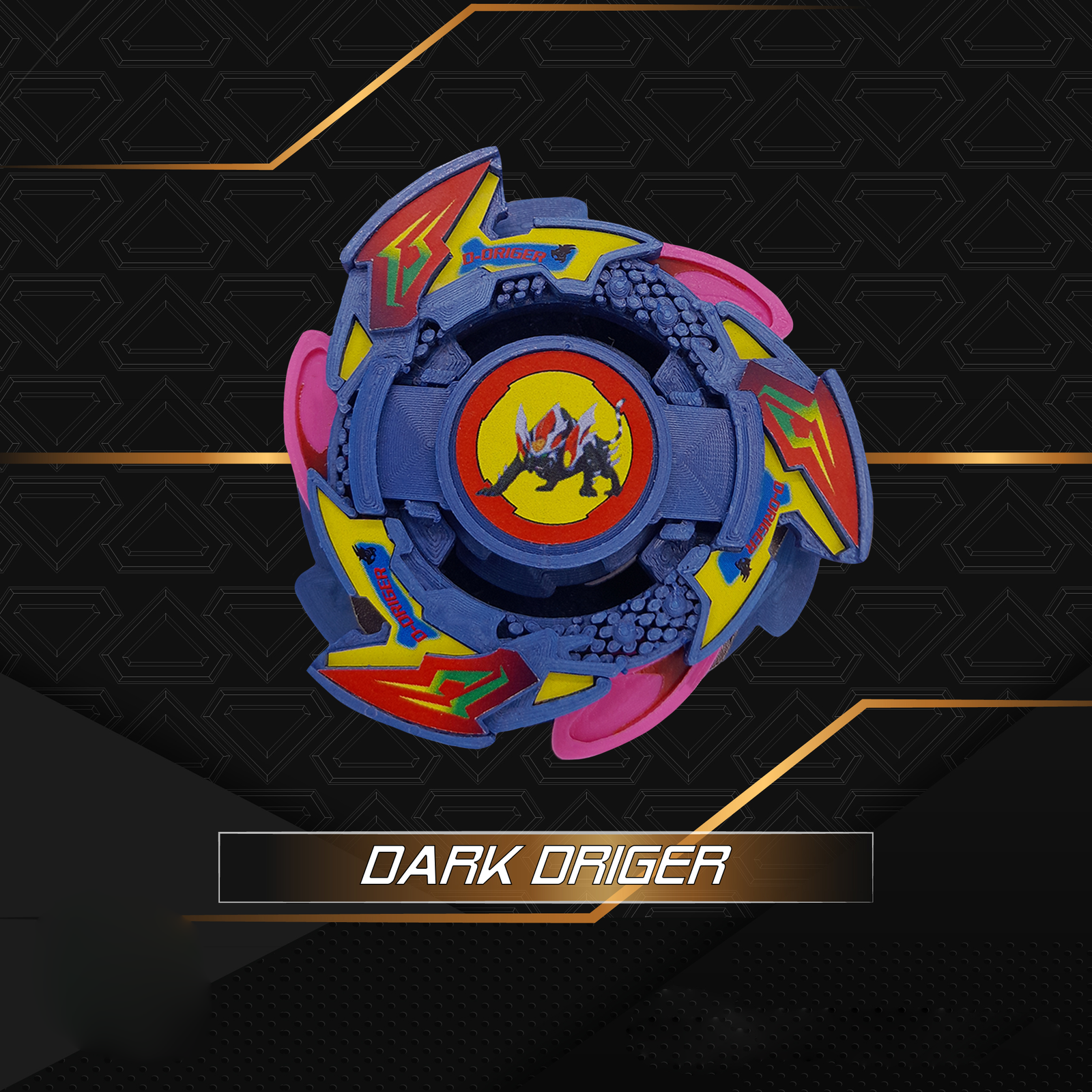 Dark Driger Beyblade V force Movie